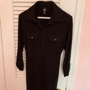 Shirtdress, black